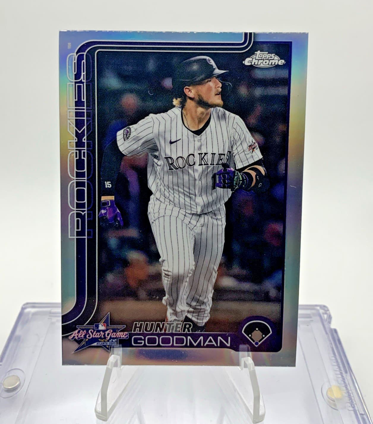 Hunter Goodman Update 2025 Topps Chrome 2025 Topps Chrome