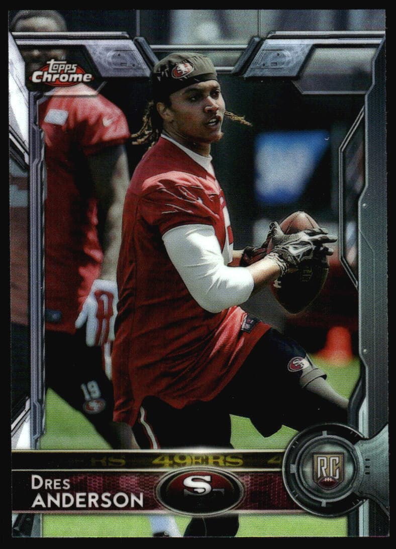 Dres Anderson San 2015 Topps Chrome 2015 Topps Chrome