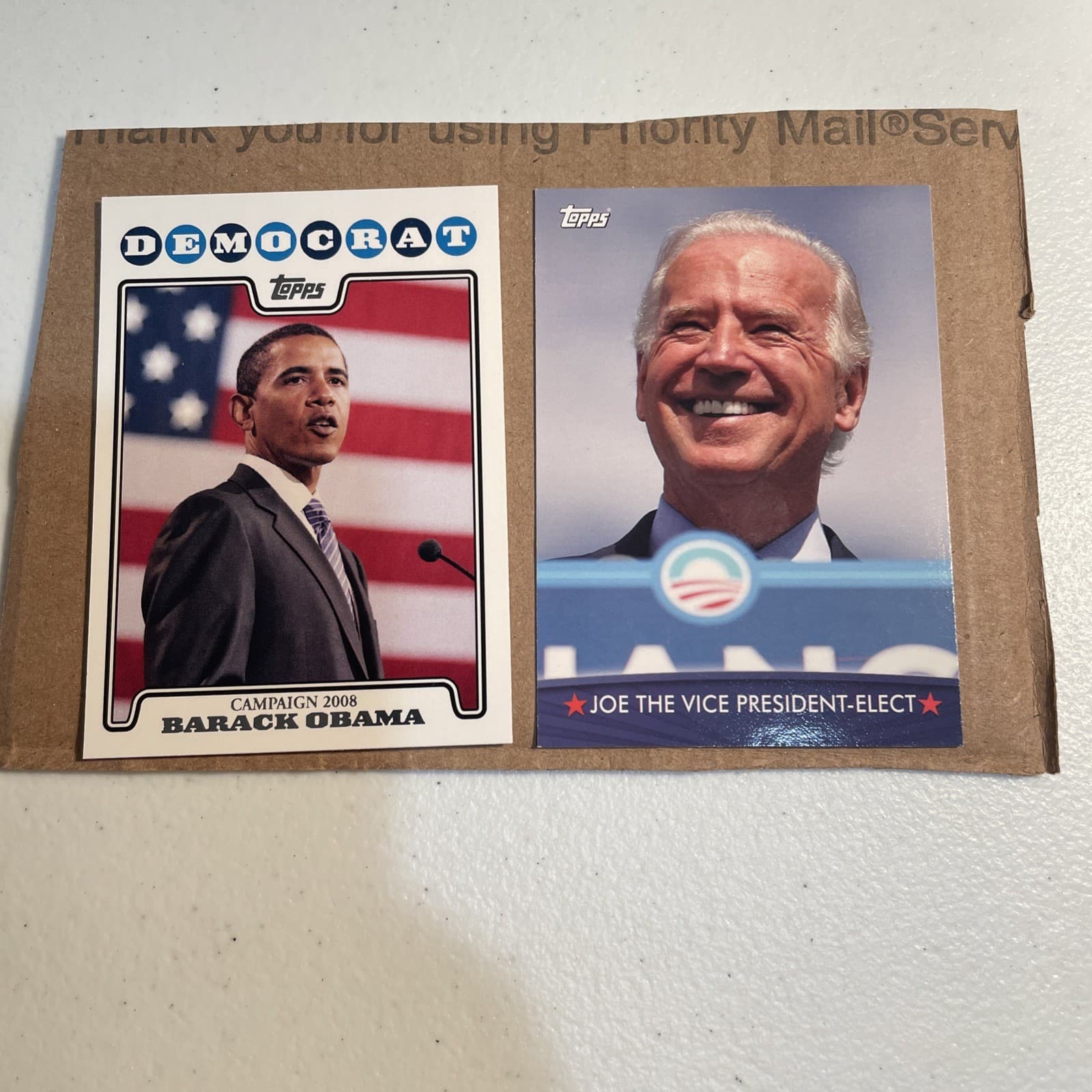 Barack Obama Campaign 2008 Topps 2008 Topps