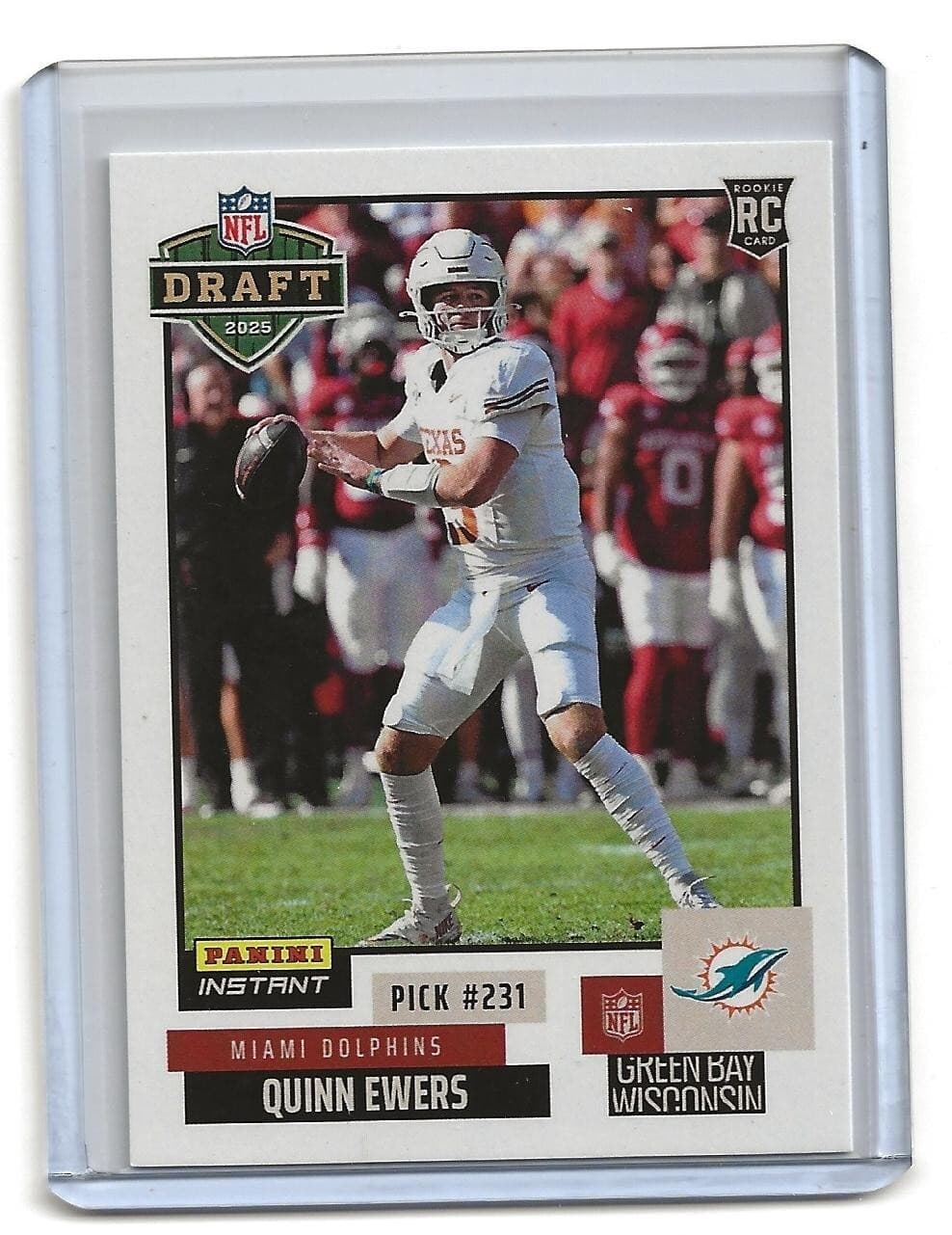 Instant Quinn Ewers 2025 Panini 2025 Panini