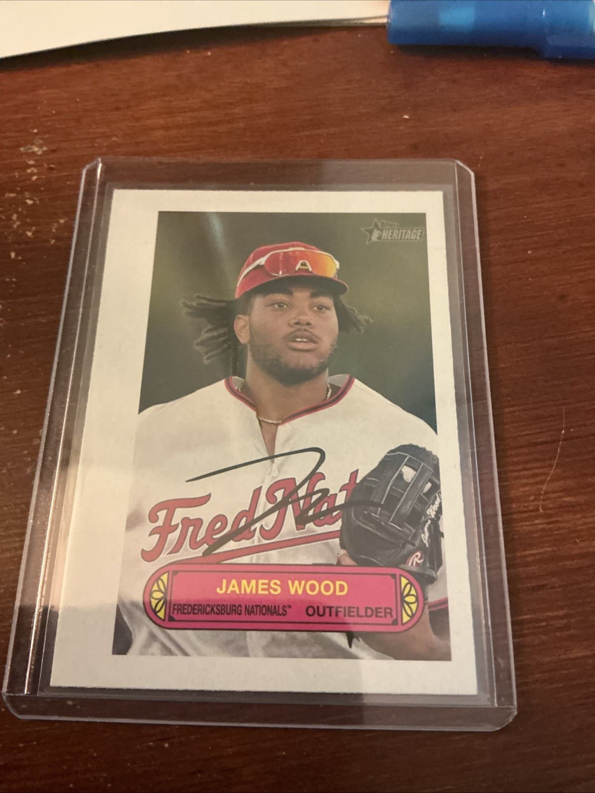 James Wood Minor 2022 Topps Heritage 2022 Topps Heritage