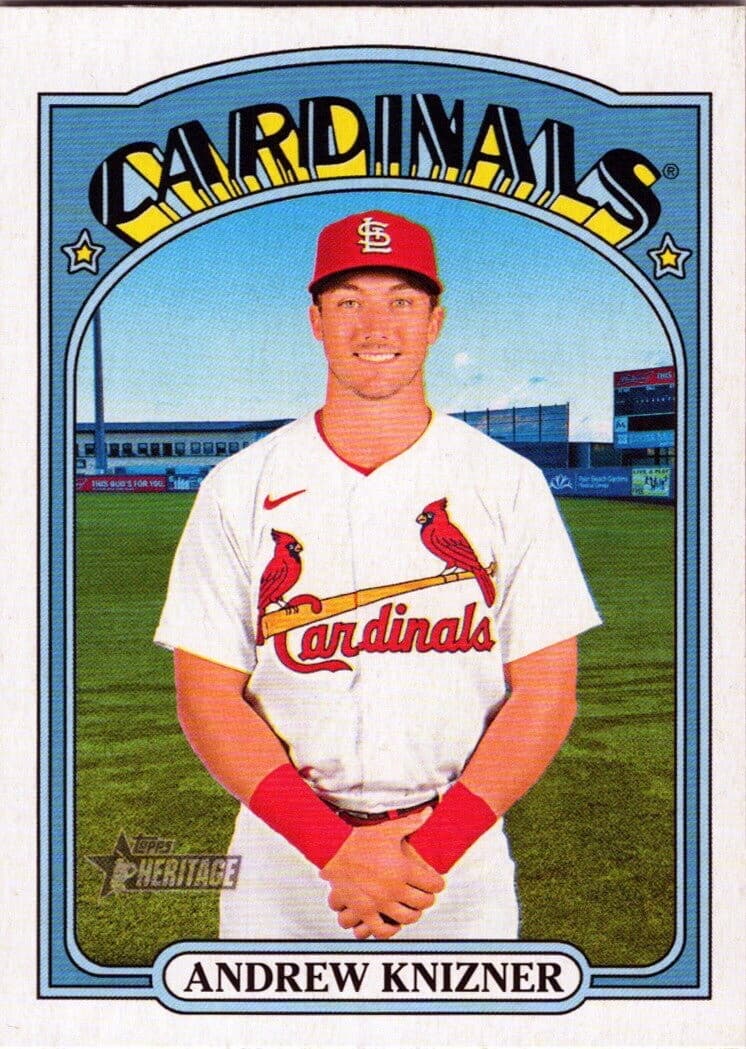 Andrew Knizner St 2021 Topps Heritage 2021 Topps Heritage