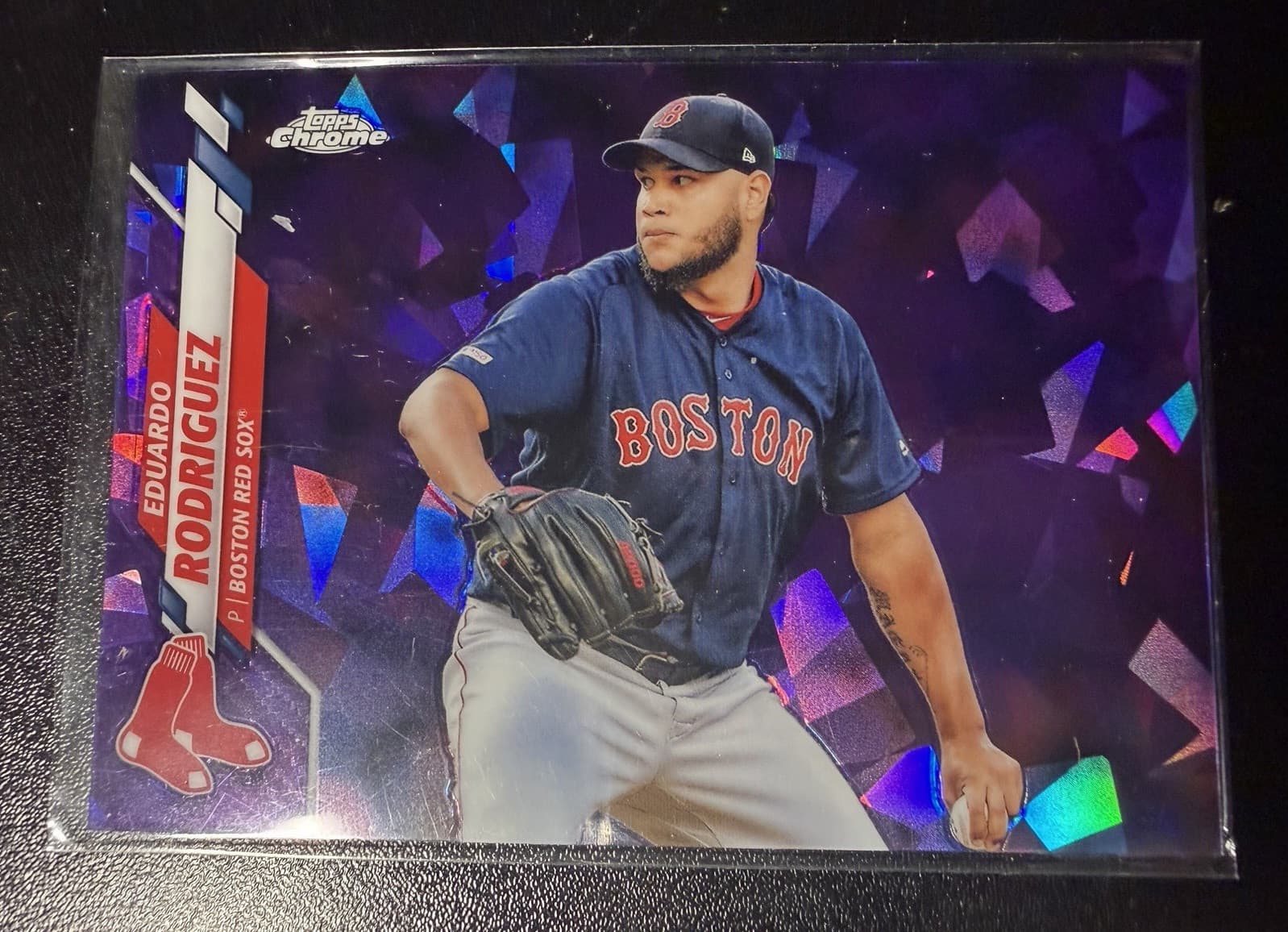 Sapphire Eduardo Rodriguez 2020 Topps