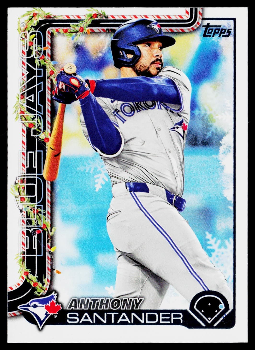 Holiday Anthony Santander 2025 Topps 2025 Topps silver example 1