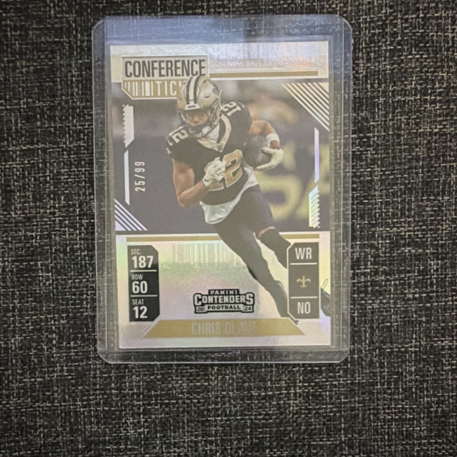 Conference Ticket Chris 2024 Panini Contenders 2024 Panini Contenders