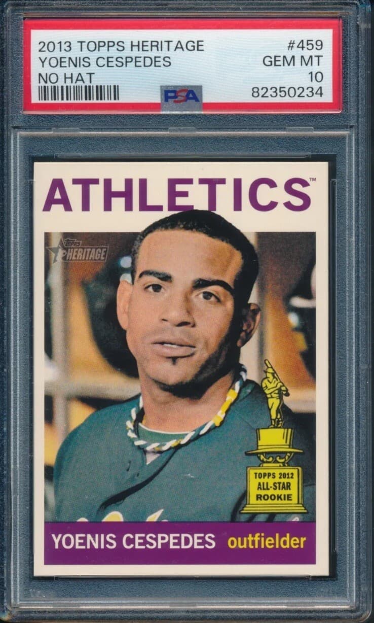Yoenis Cespedes 2013 Topps Heritage 2013 Topps Heritage