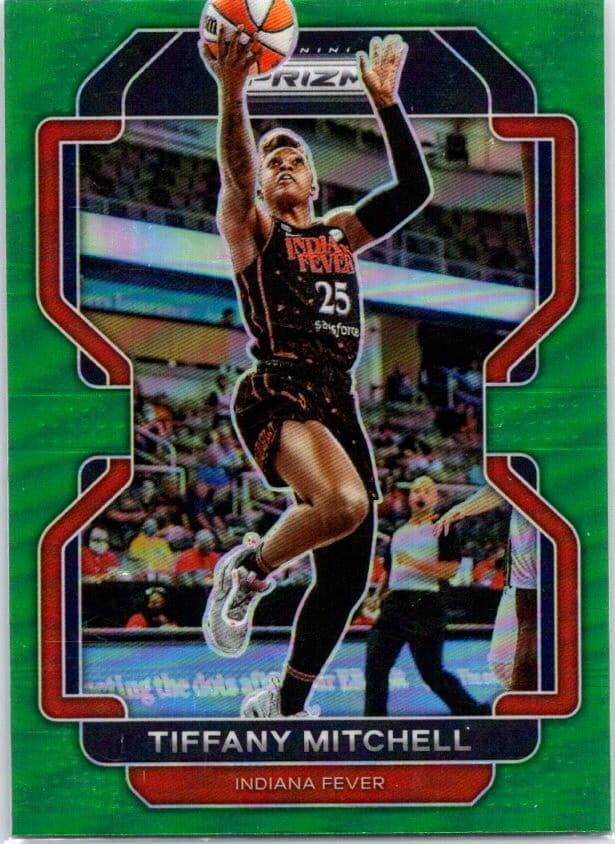 Tiffany Mitchell Green 2022 Panini Prizm 2022 Panini Prizm green