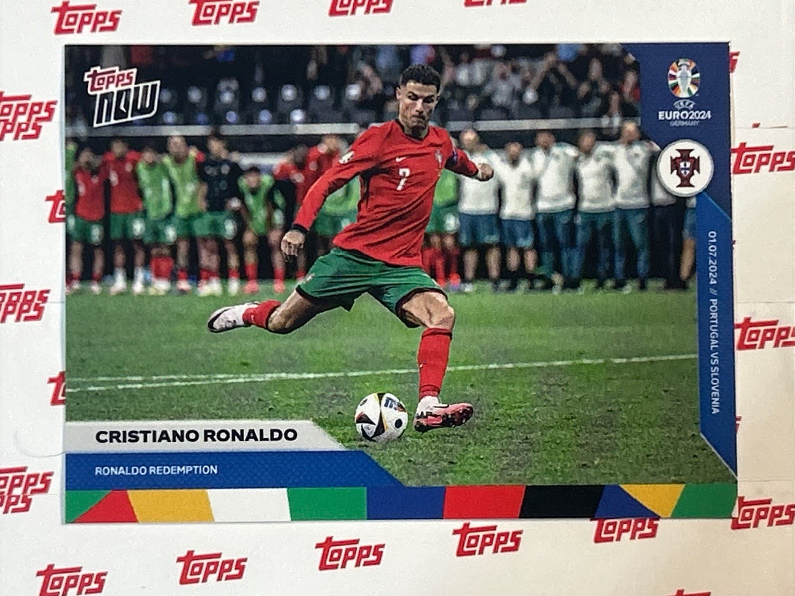 Cristiano Ronaldo 2024 Topps 2024 Topps