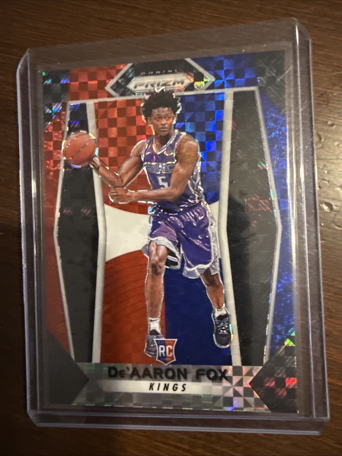 Aaron Fox Red 2017 Panini Prizm 2017 Panini Prizm blue-red
