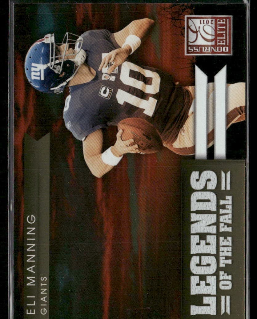 Elite Eli Manning 2011 Donruss 2011 Donruss gold