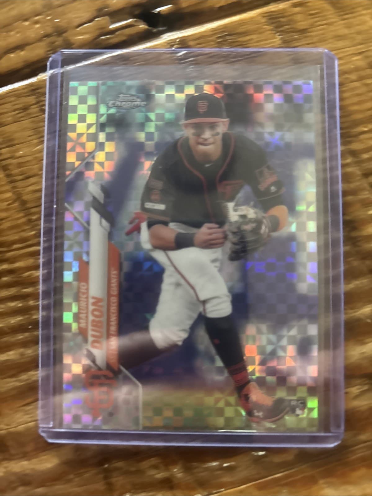 Fractor Mauricio Dubon 2020 Topps Chrome 2020 Topps Chrome xfractor
