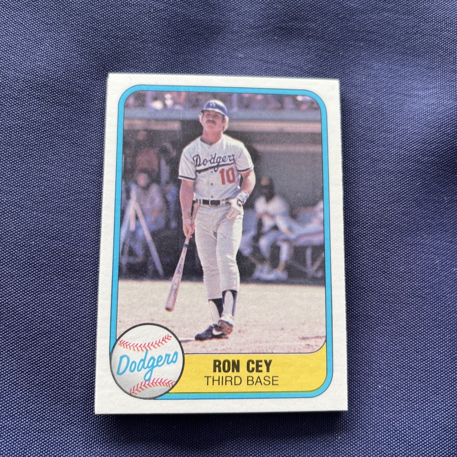 Ron Cey Los 1981 Fleer 1981 Fleer