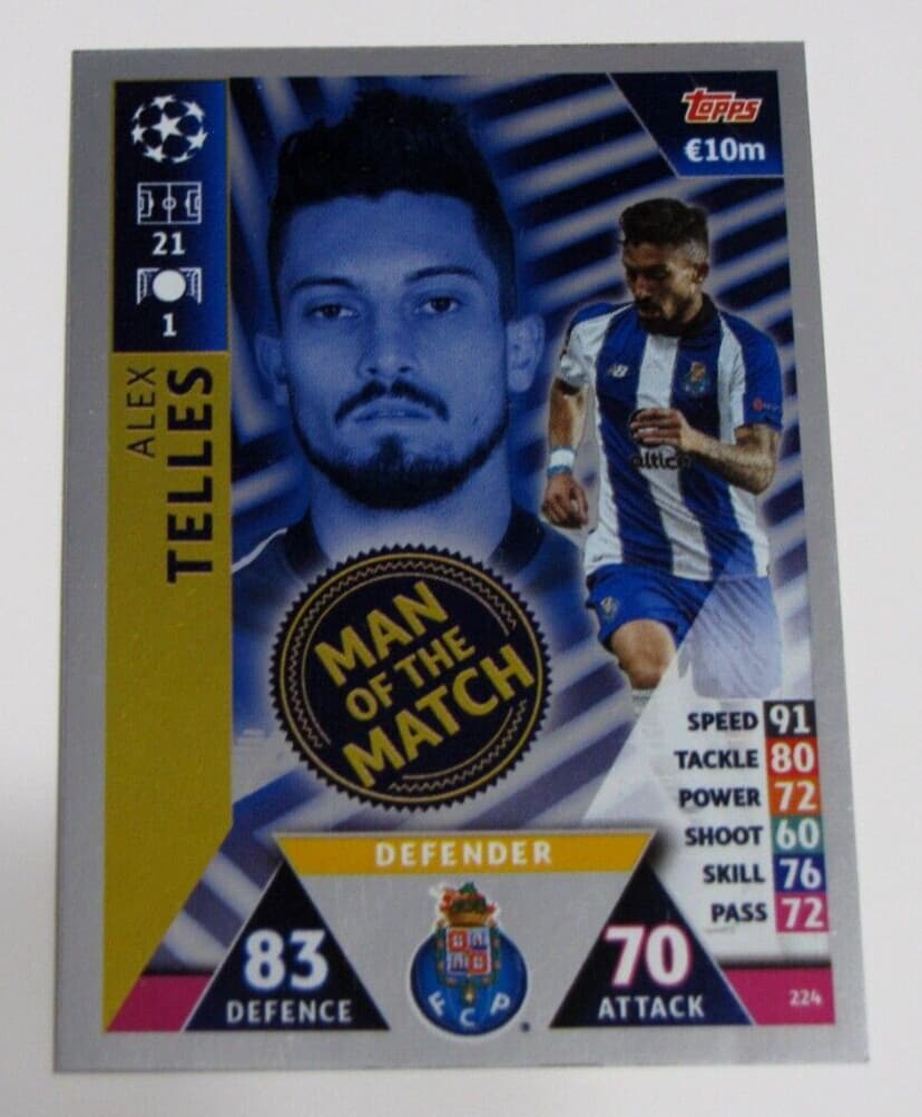 Match Attax Alex 2018 Topps 2018 Topps