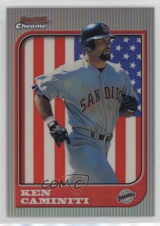 International Ken Caminiti 1997 Bowman Chrome 1997 Bowman Chrome refractor