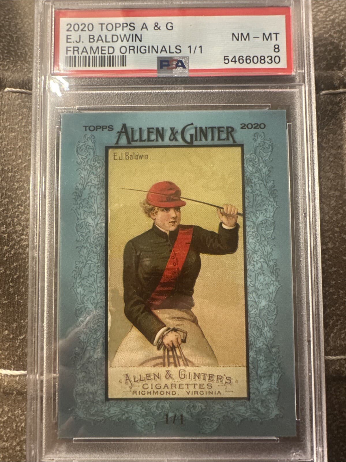 Baldwin Framed Originals 2020 Topps