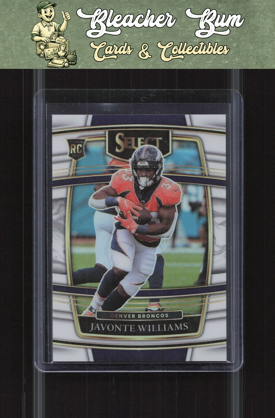 Javonte Williams White 2021 Panini Select 2021 Panini Select