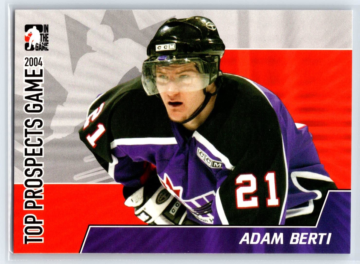 Prospects Adam Berti 2004 In The Game 2004 In The Game