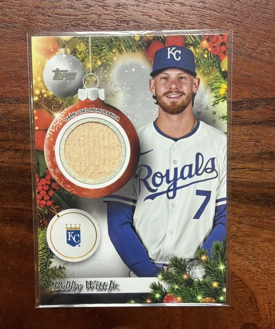 Holiday Bobby Witt 2025 Topps 2025 Topps