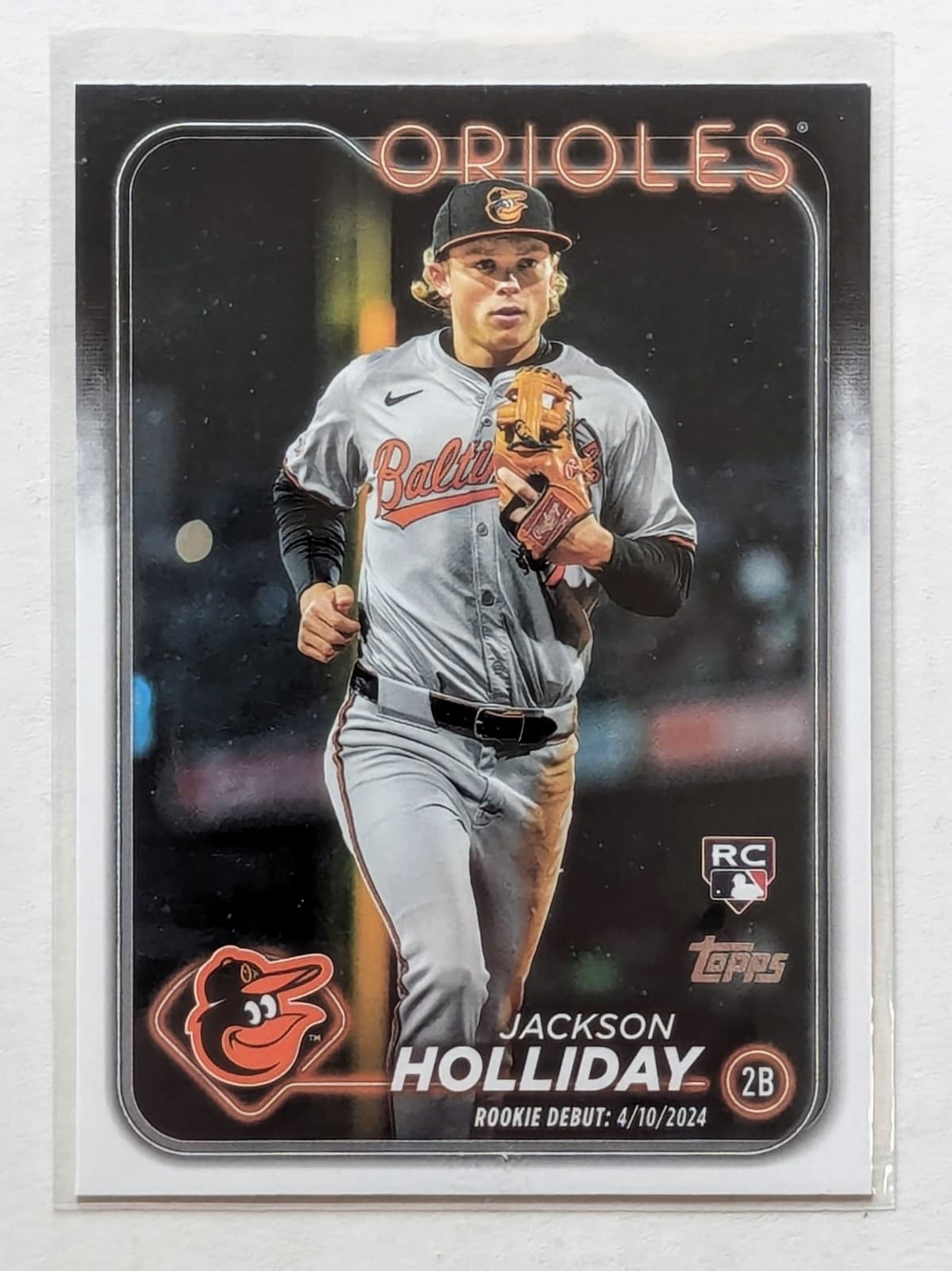 Jackson Holliday Debut 2024 Topps Update
