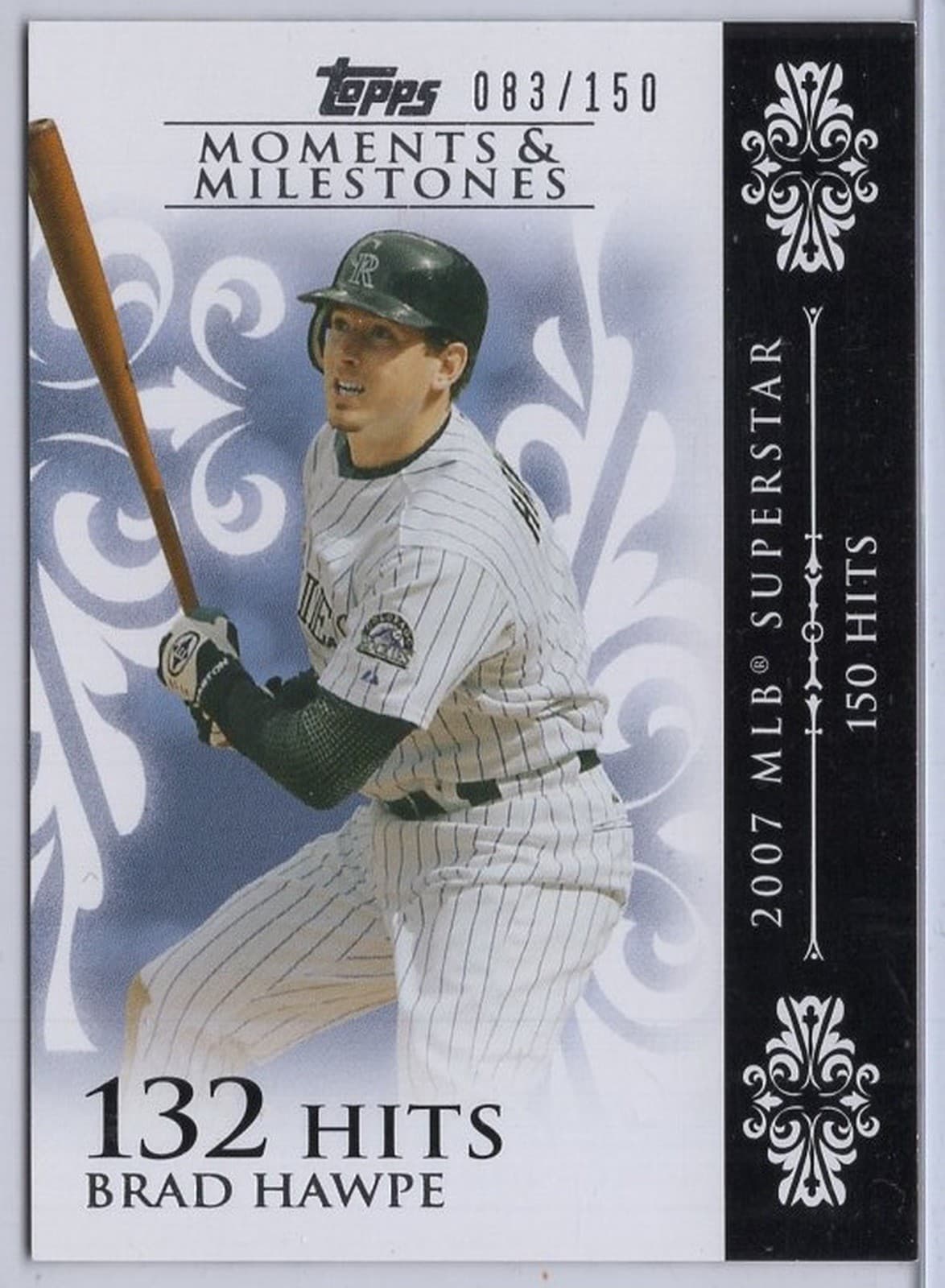 Milestones Brad Hawpe 2008 Topps