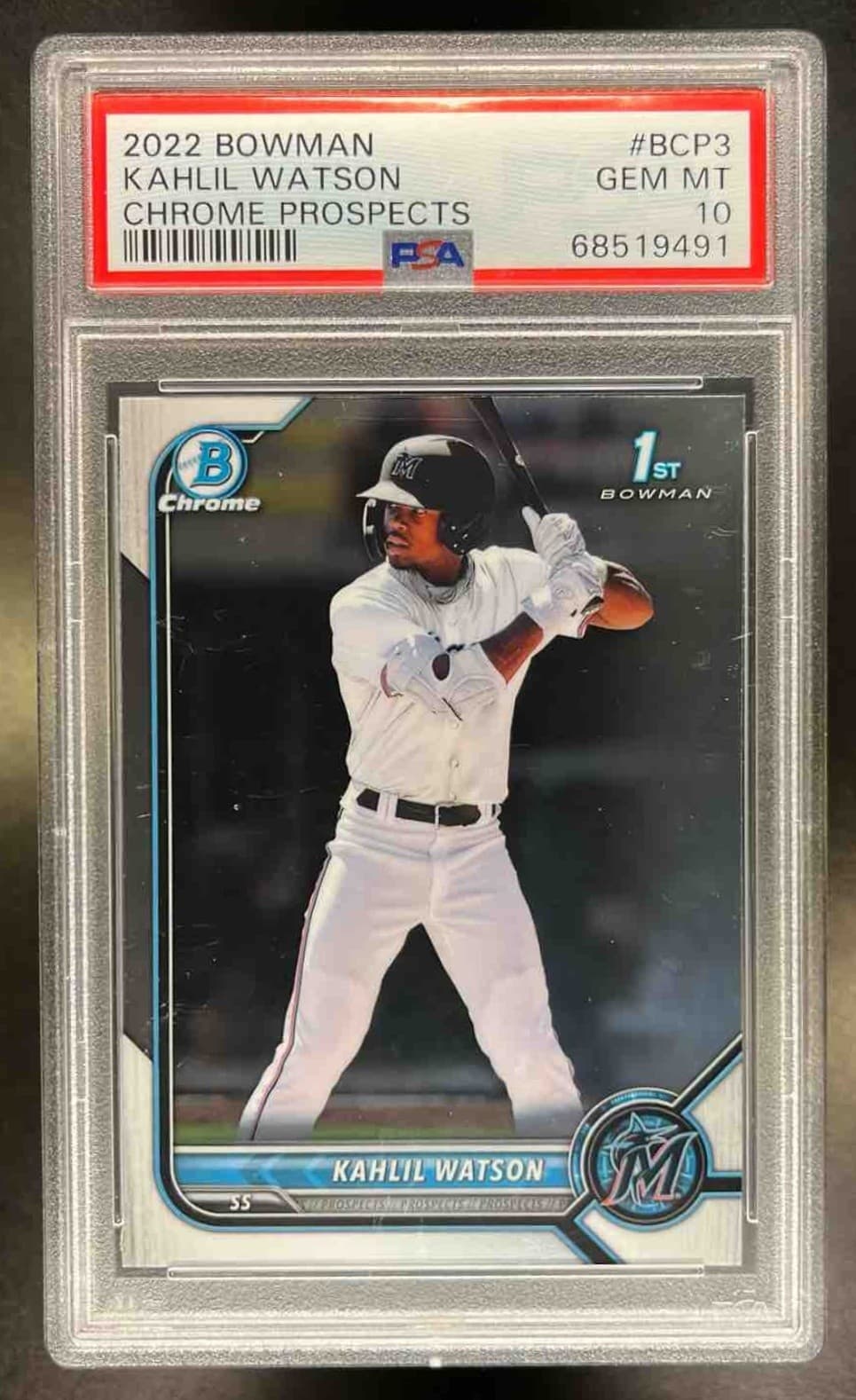 Kahlil Watson Baseball 2022 Bowman