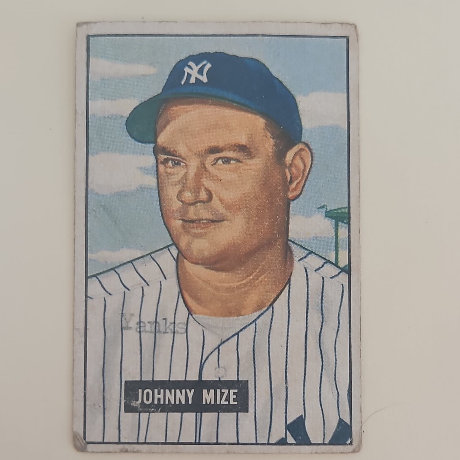 Johnny Mize New 1951 Bowman