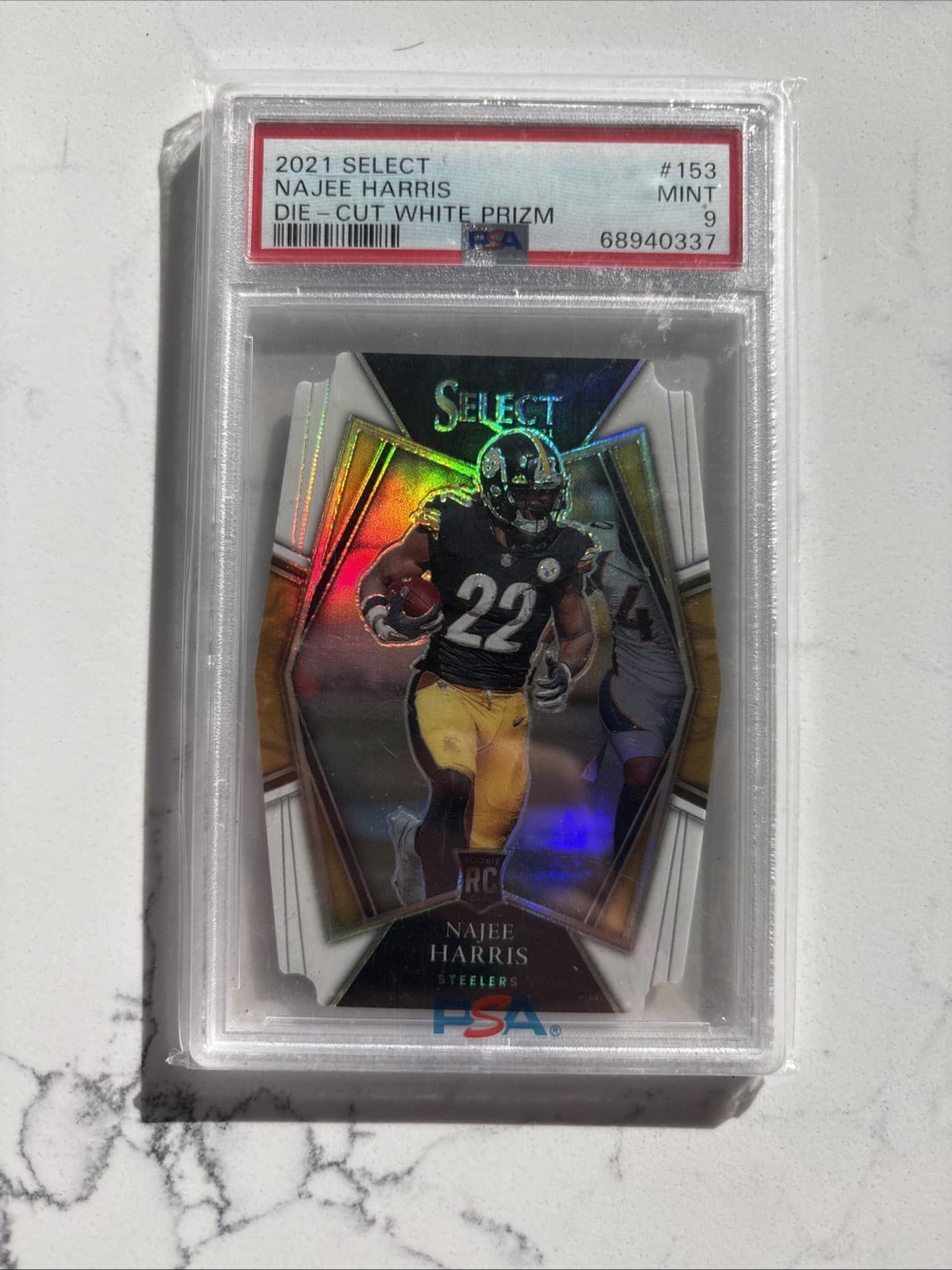 DIE-CUT WHITE NAJEE HARRIS (JN 2021 Panini Select 2021 Panini Select