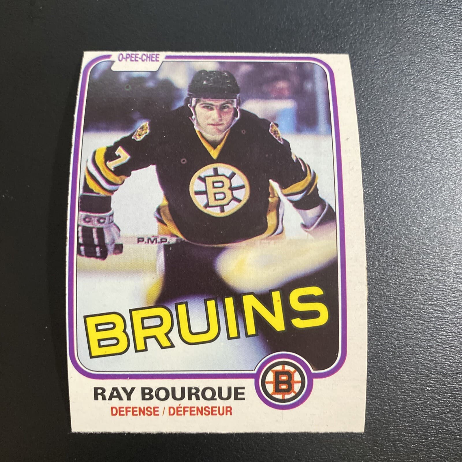Hockey Ray Bourque 1981 O-Pee-Chee