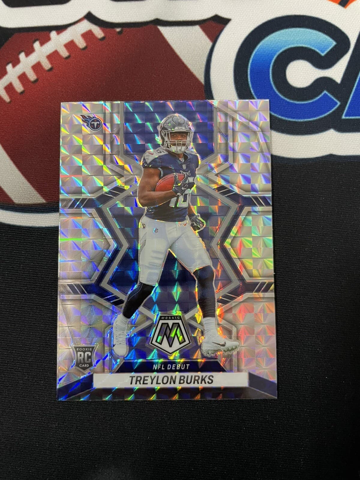 TREYLON BURKS SILVER MOSAIC TE 2022 Panini Mosaic 2022 Panini Mosaic silver