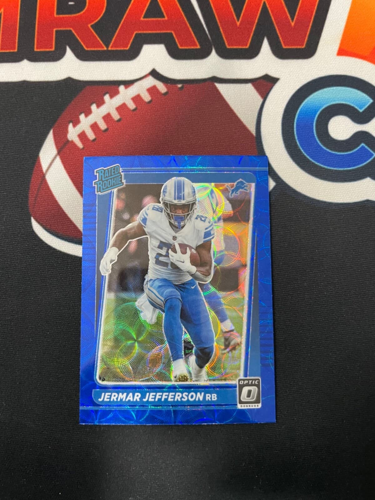 Jermar Jefferson Blue 2021 Donruss Optic 2021 Donruss Optic