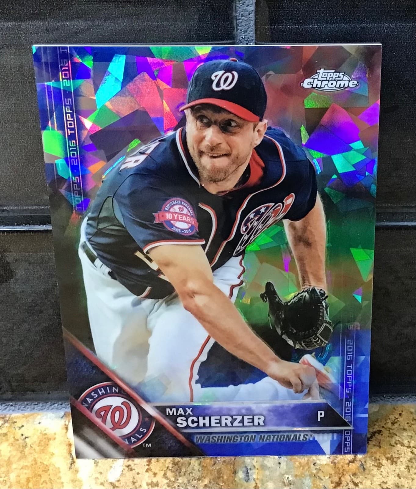 Sapphire Max Scherzer 2016 Topps Chrome 2016 Topps Chrome