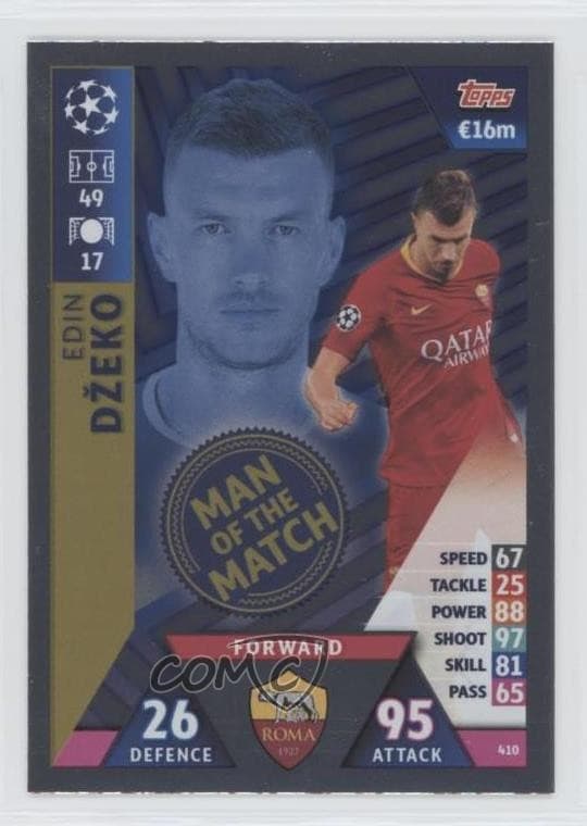 Champions Match Attax 2018 Topps 2018 Topps holo example 2