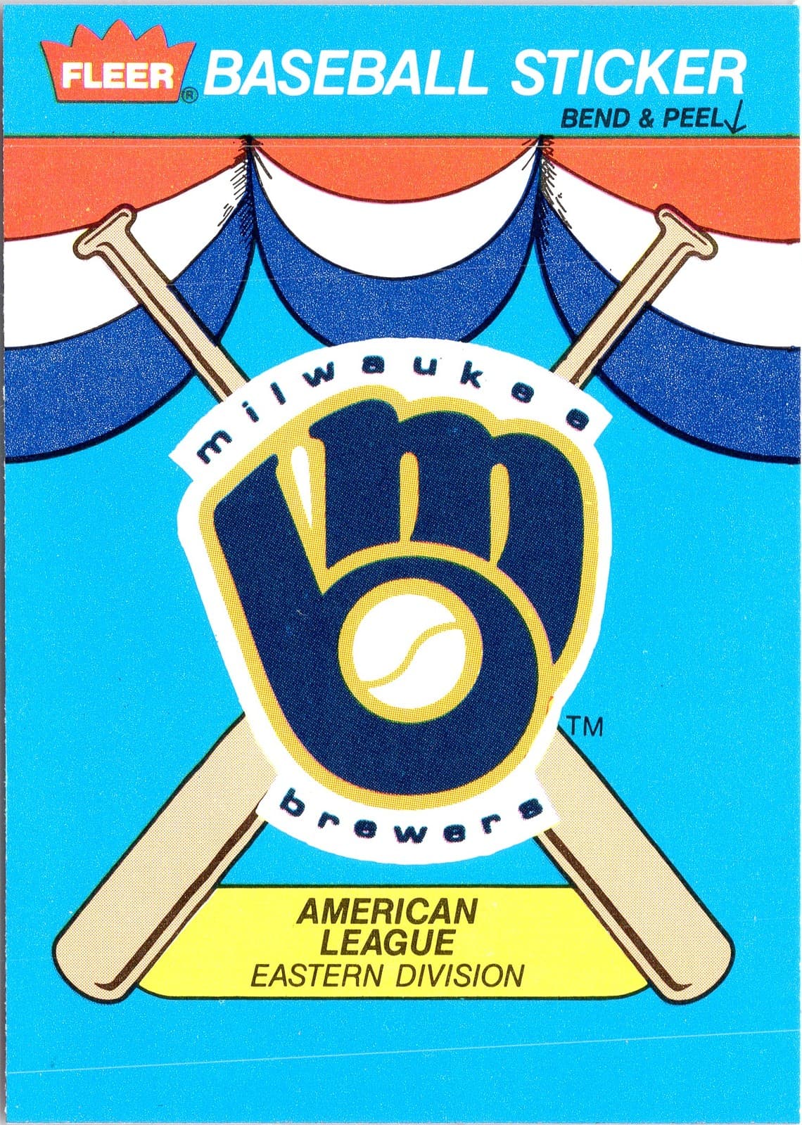 Milwaukee Brewers Milwaukee 1989 Fleer 1989 Fleer