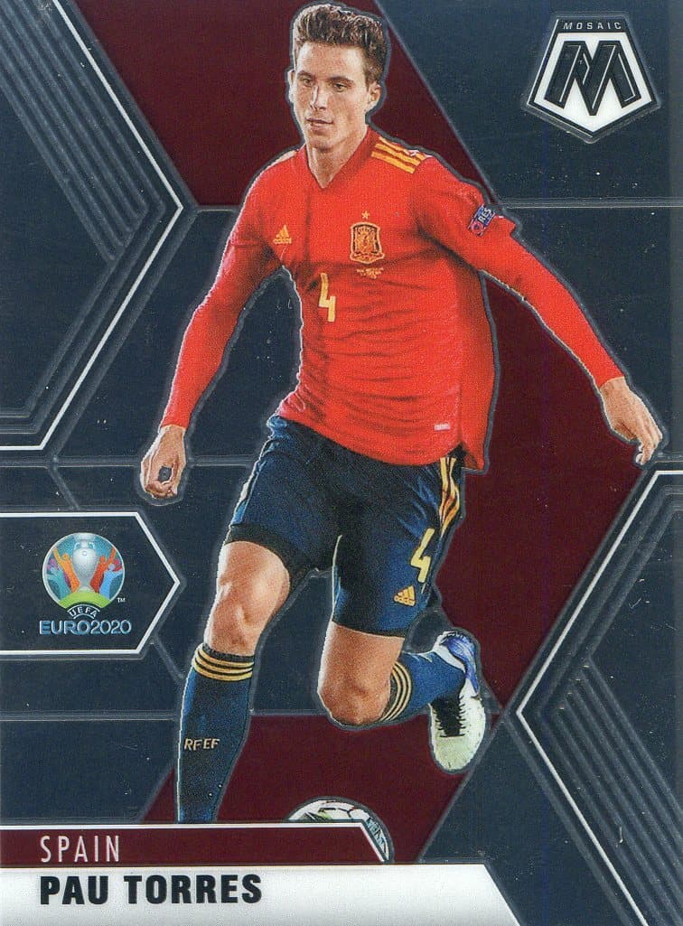 -21 EURO PAU TORRES SPAIN 2020 Panini Mosaic 2020 Panini Mosaic