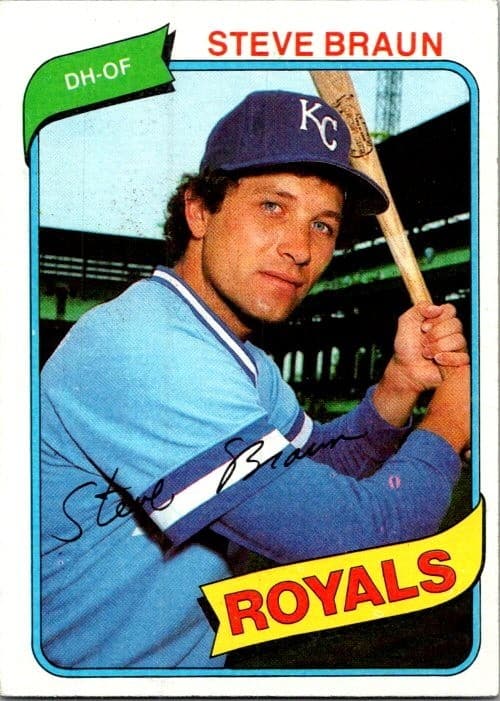 Steve Braun 1980 Topps 1980 Topps