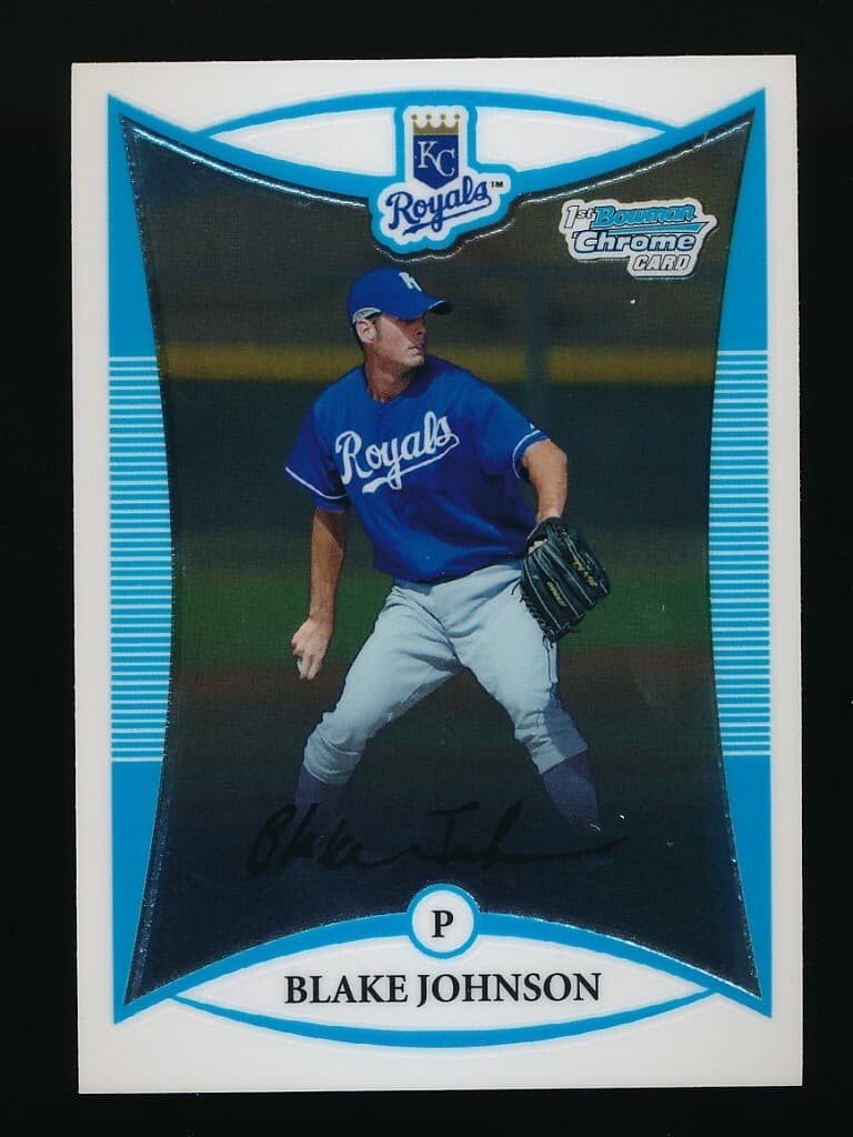 Prospects Blake Johnson 2008 Bowman Chrome 2008 Bowman Chrome