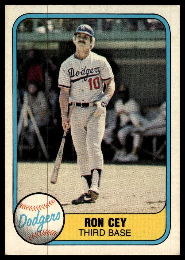 Ron Cey 1981 Fleer 1981 Fleer