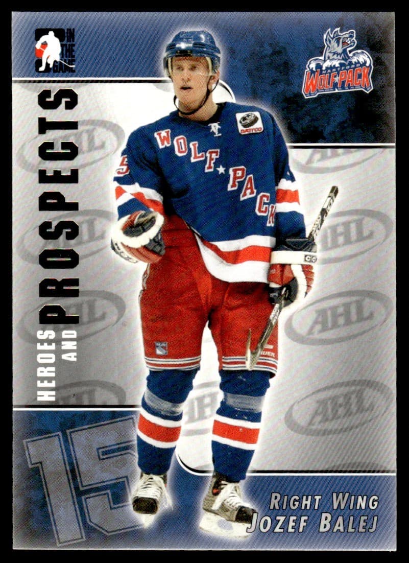 Prospects Jozef Balej 2004 In The Game 2004 In The Game