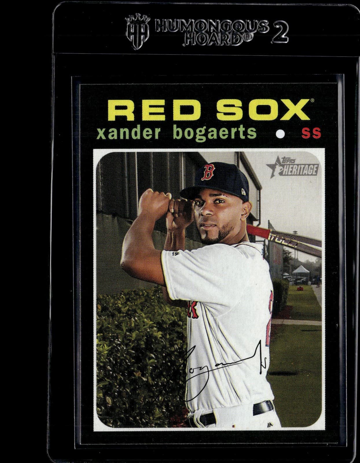 Xander Bogaerts 2020 Topps Heritage 2020 Topps Heritage