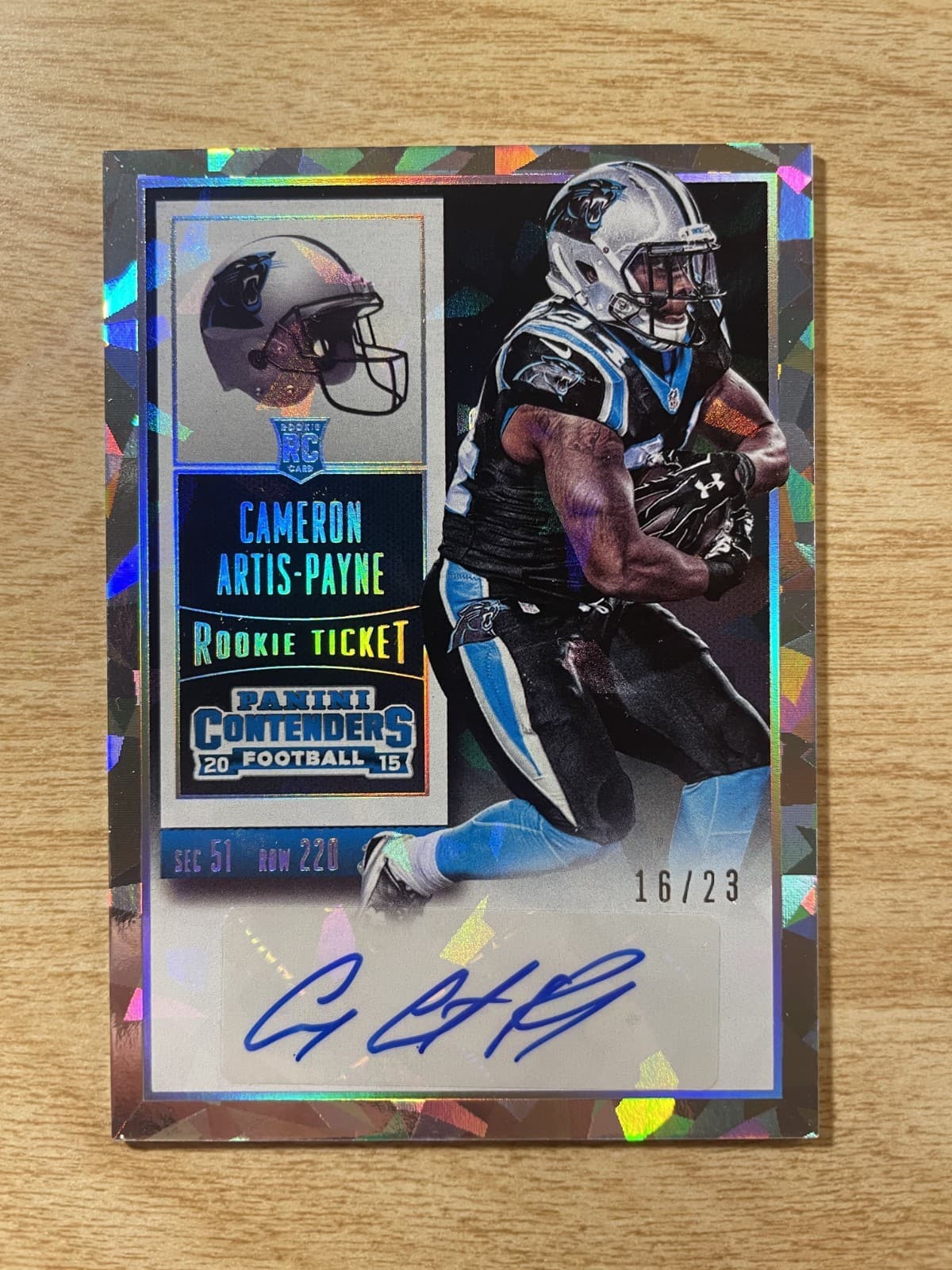 Cameron Artis 2015 Panini Contenders 2015 Panini Contenders