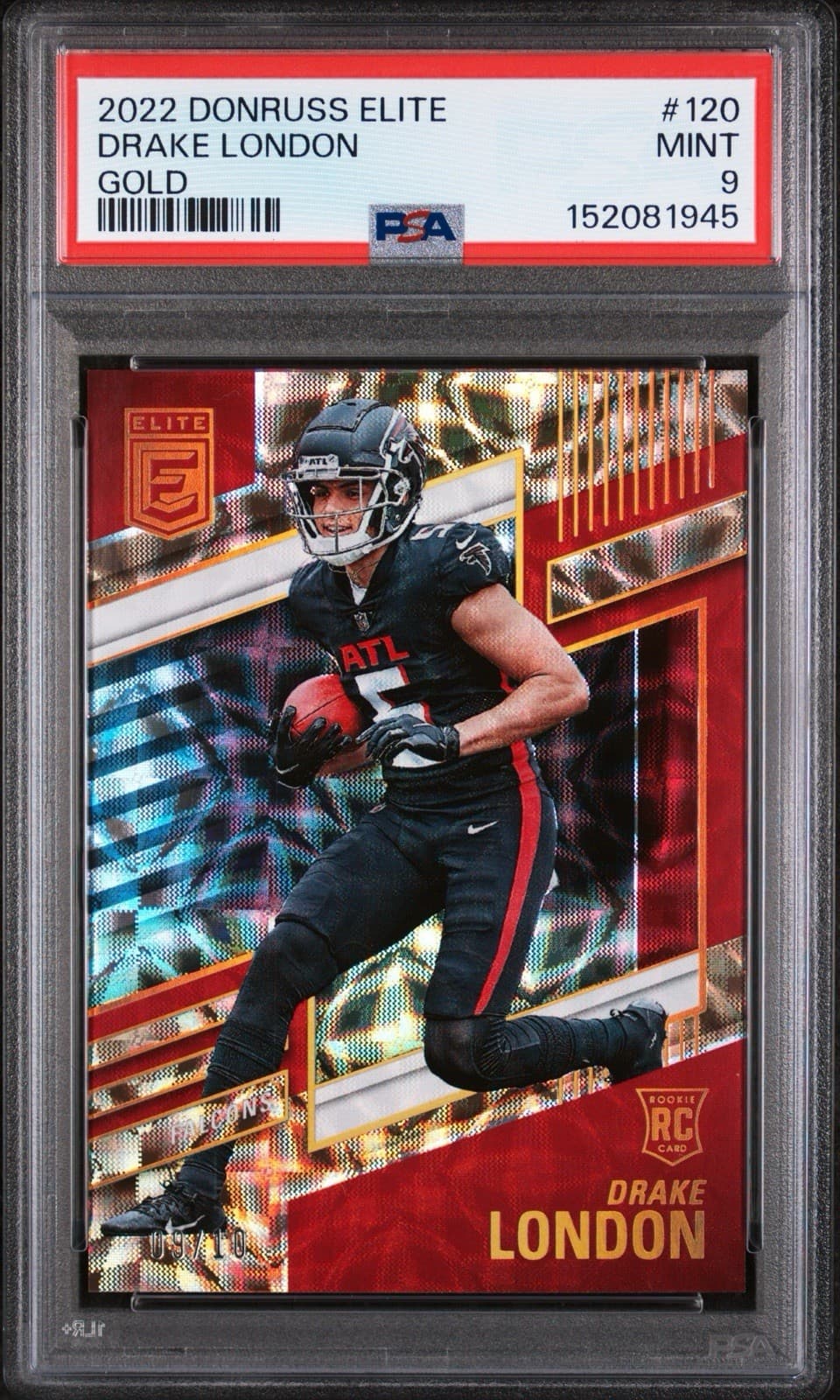 DONRUSS ELITE DRAKE LONDON GOL 2022 Panini 2022 Panini gold