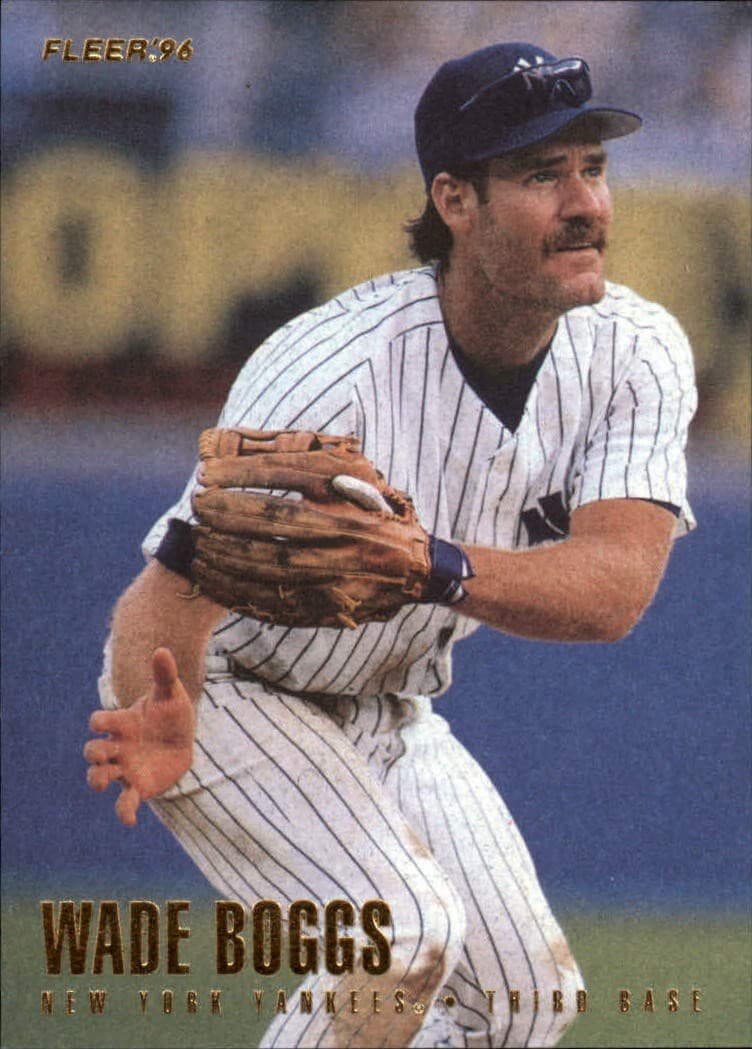 Wade Boggs 1986 Unknown 1986 Unknown