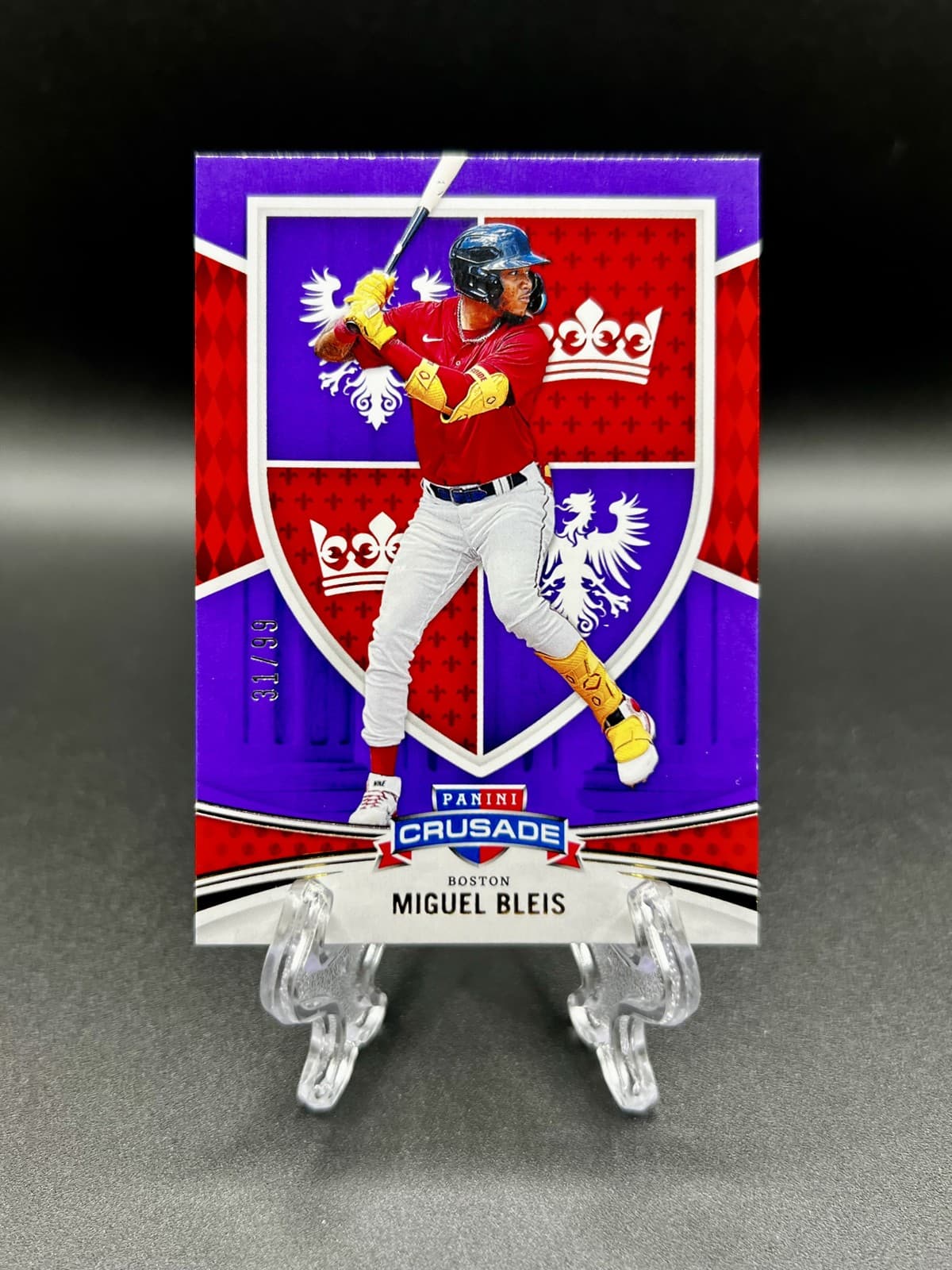 Miguel Bleis Purple 2024 Panini 2024 Panini purple