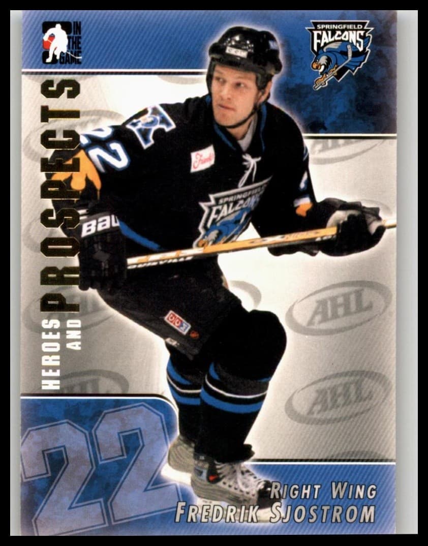 Prospects Fredrik Sjostrom 2004 In The Game