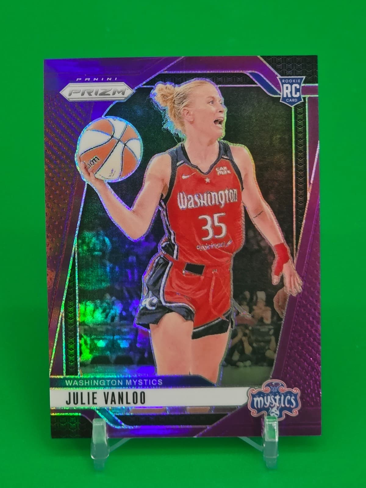 Julie Vanloo Purple 2024 Panini Prizm 2024 Panini Prizm purple