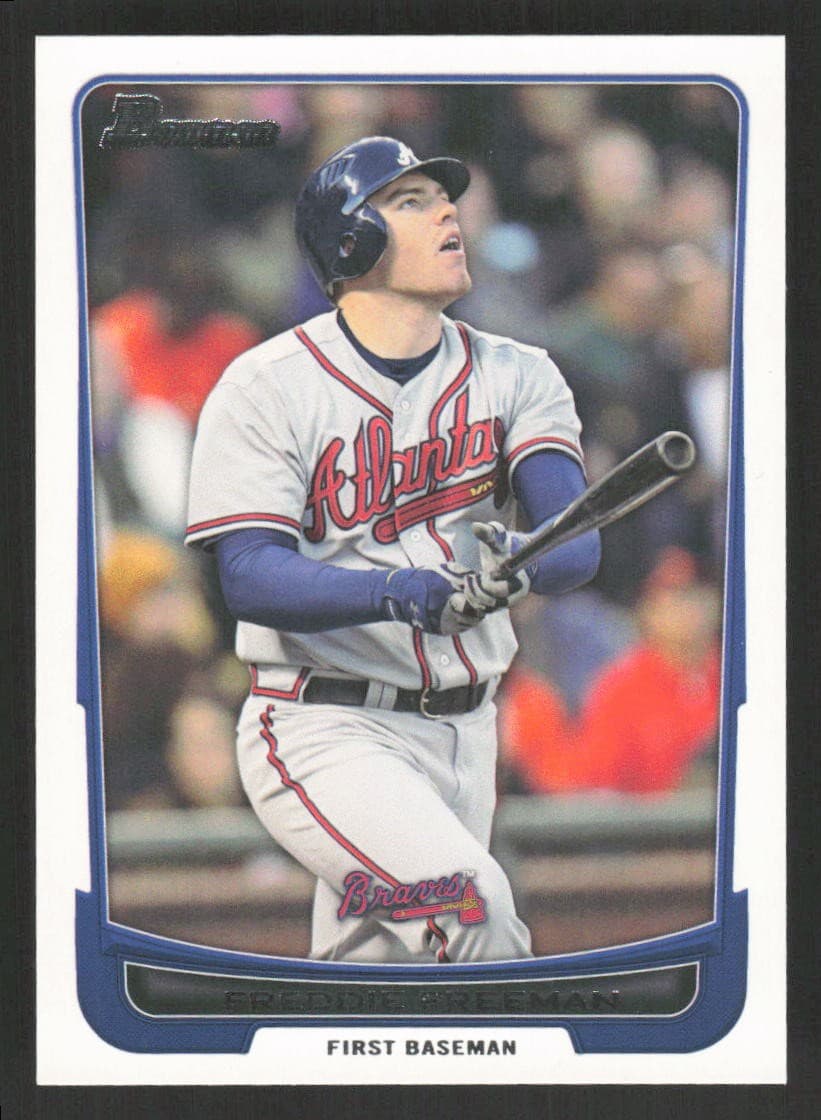 Freddie Freeman Atlanta 2012 Bowman