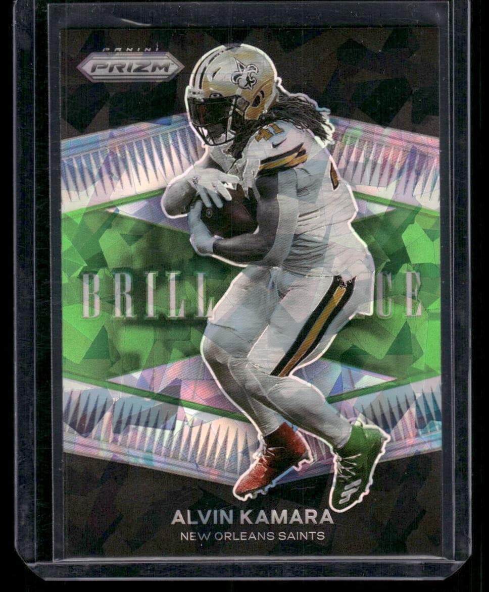 Alvin Kamara Brilliance 2021 Panini Prizm 2021 Panini Prizm example 2