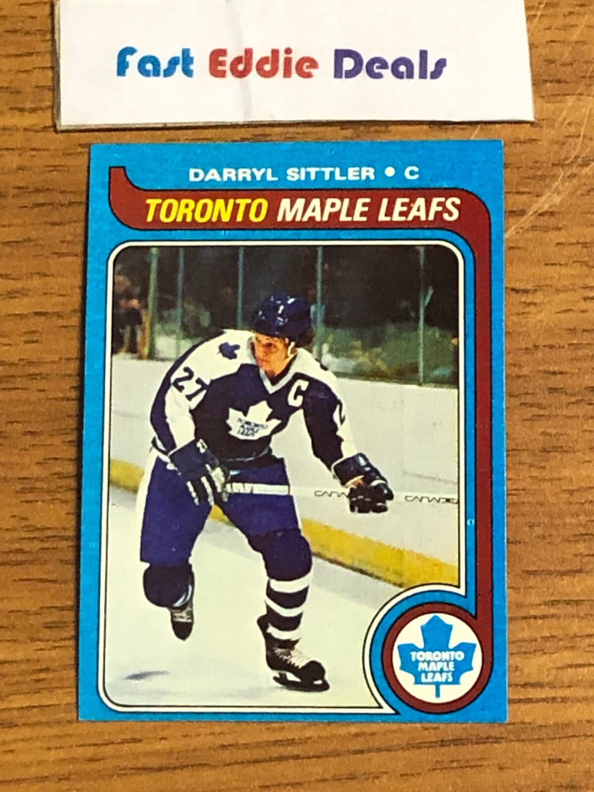 NHL HOCKEY -80 DARRYL SITTLER 1979 Topps 1979 Topps