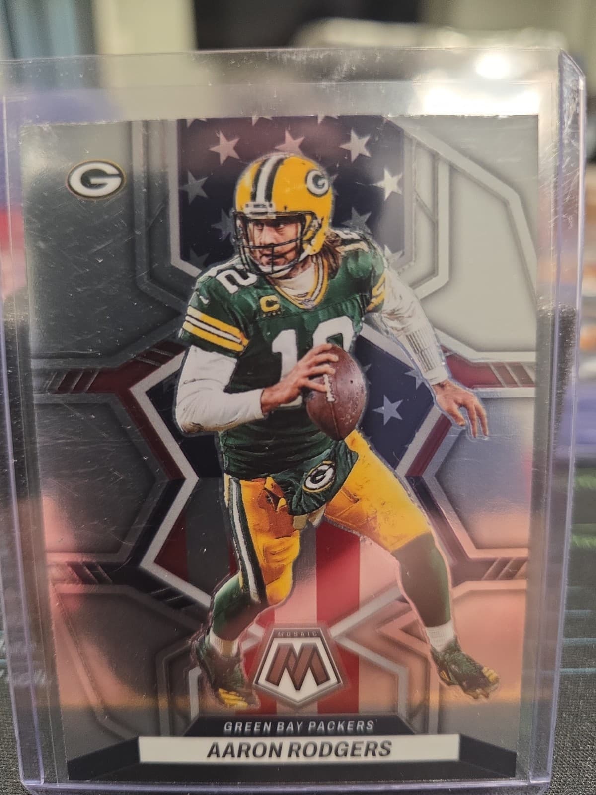 Aaron Rodgers Packers 2022 Panini Mosaic 2022 Panini Mosaic