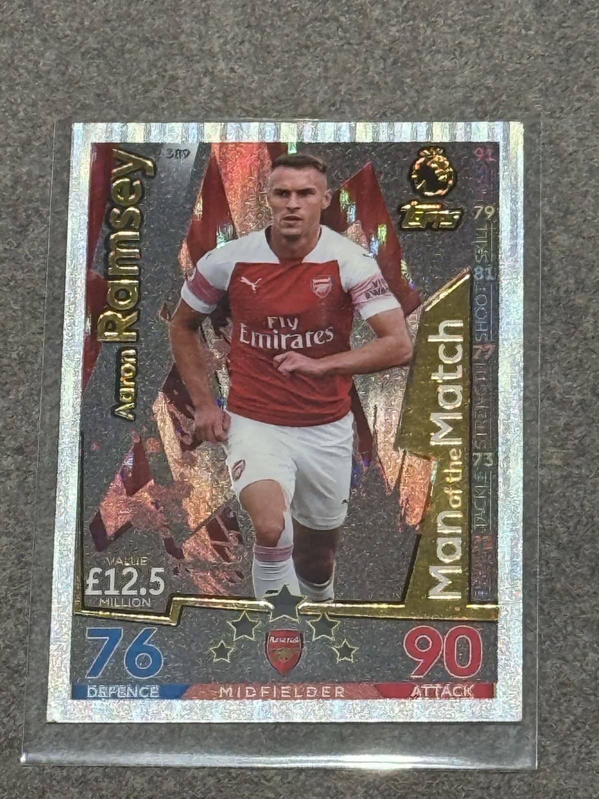 -19 PREMIER LEAGUE MATCH ATTAX 2018 Topps